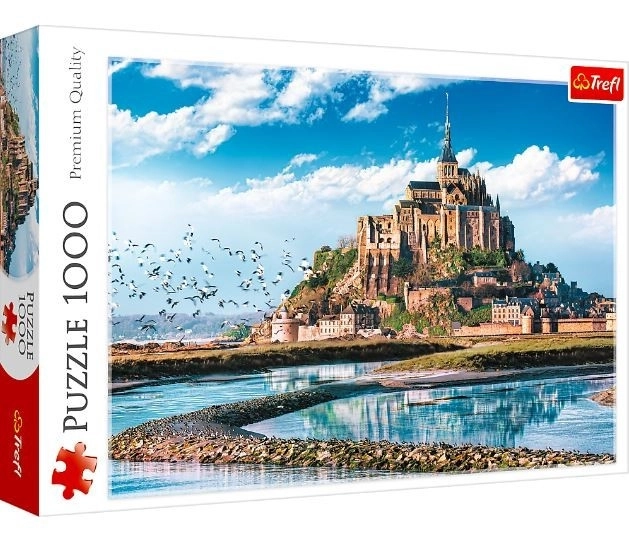 Mont Saint-Michel Francia 1000 darabos puzzle