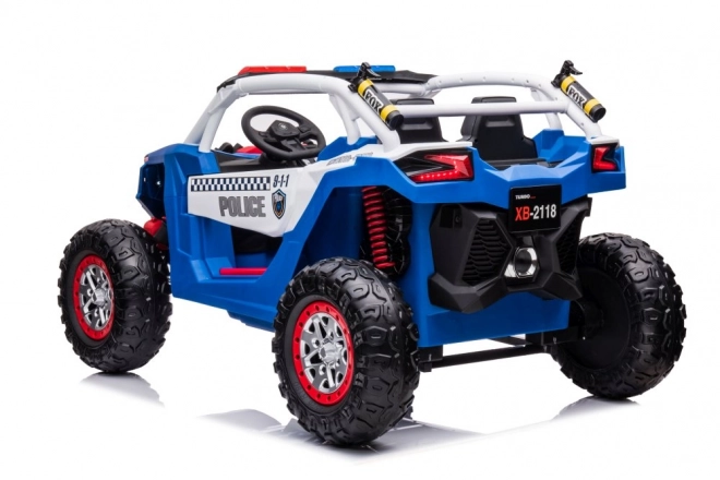 Gyermek rendőrségi akkumulátoros jármű 4x4 Buggy XB-2118