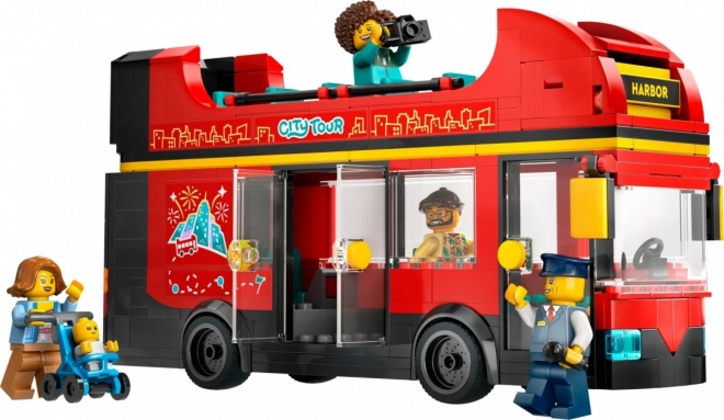 Vörös emeletes busz LEGO City