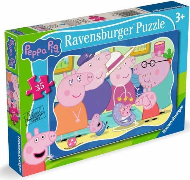 Peppa malac puzzle, 35 darab