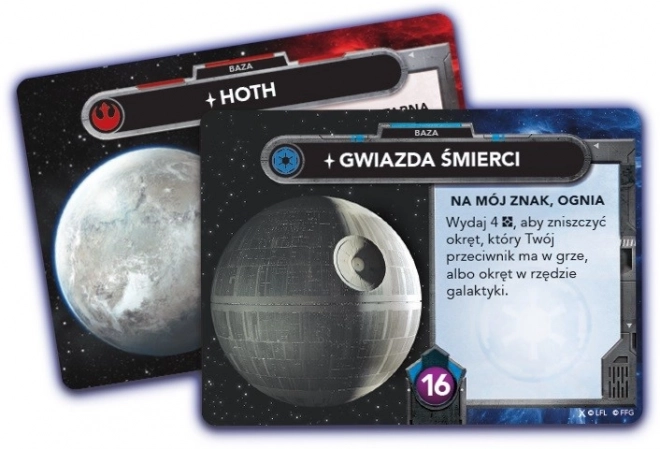 Star Wars pakliépítő stratégiai játék