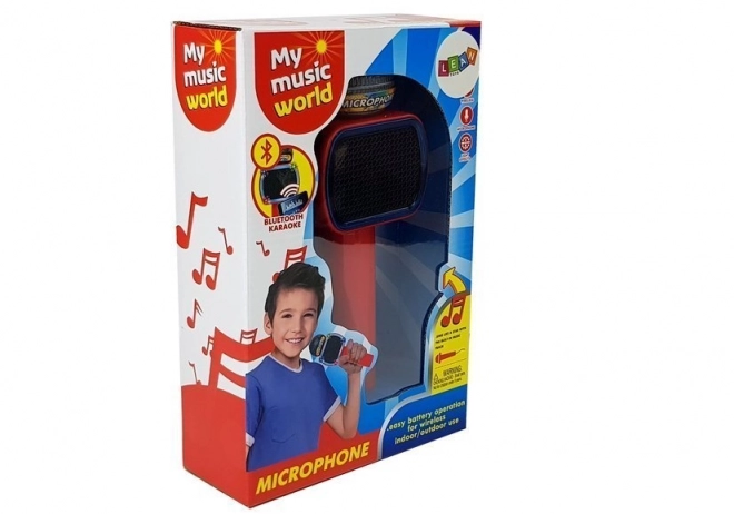 Gyerek Vezeték Nélküli Karaoke Mikrofon Bluetooth Vörös