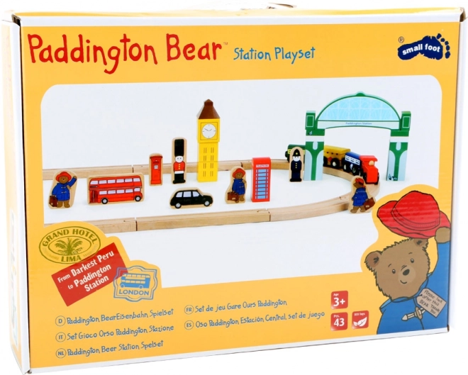 Paddington dřevěná vasút 43 darabos