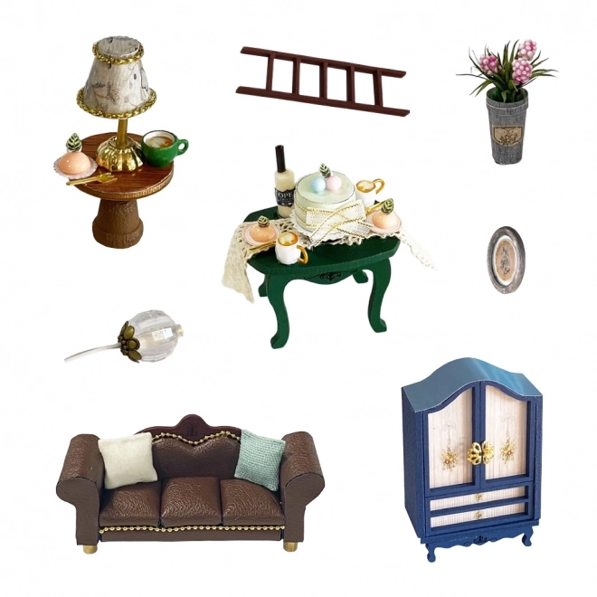 Miniatűr álomház építőjáték Pavilon