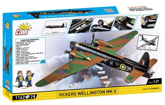 ii. vh vickers wellington mk. ii építőkészlet