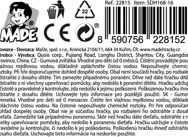 Vízispriccelő állatfigurák fürdőkádba gyerekeknek