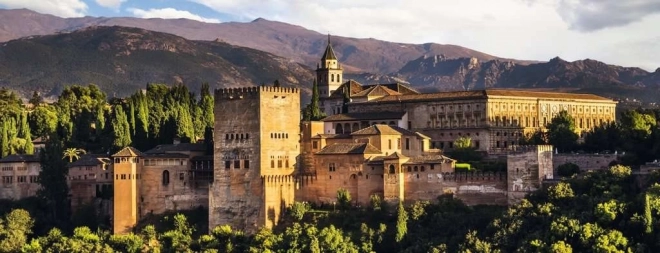Panorámaképes puzzle Alhambra 1000 darab