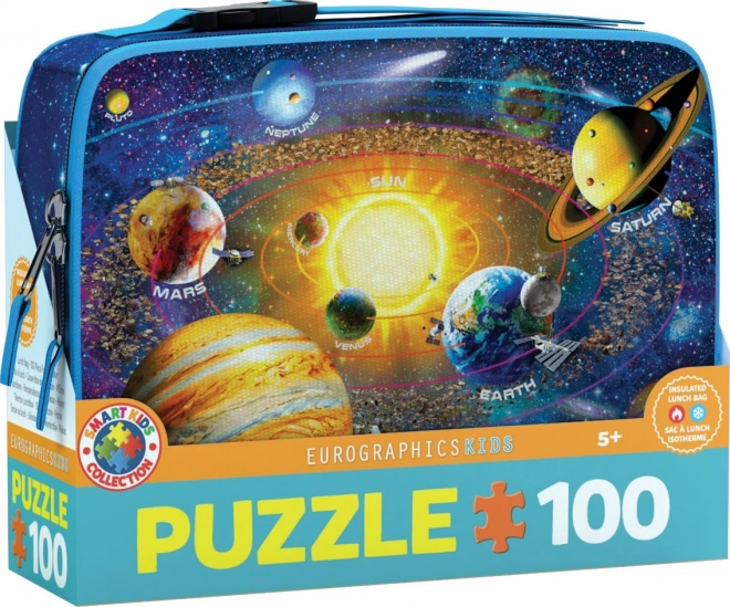 Eurographics puzzle - Naprendszer felfedezése 100 darabos