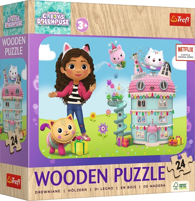 Vidám Gabby és Barátai fajáték puzzle