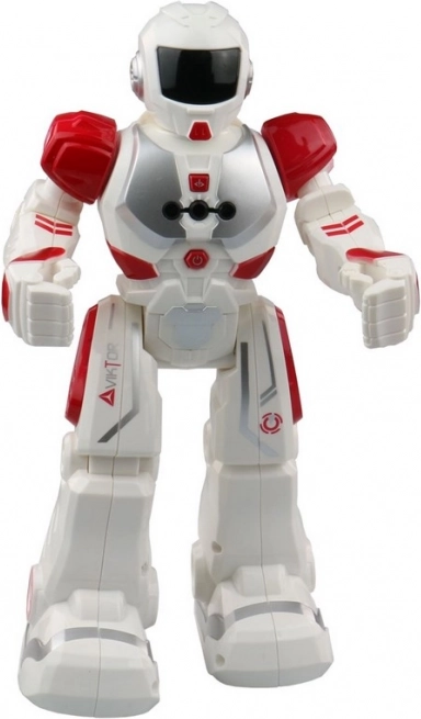 Interaktív robot Viktor 27 cm, 21 funkció, piros