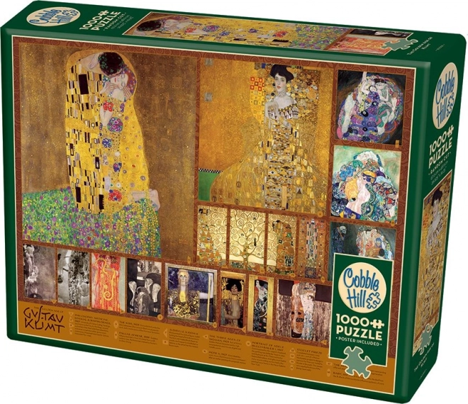 Cobble Hill Gustave Klimt Aranykor 1000 darabos puzzle