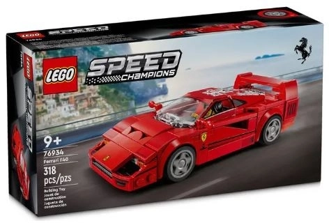 Ferrari F40 Supersportautó LEGO Speed Champions