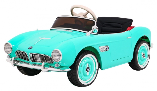 BMW 507 Retro Zöld Jármű