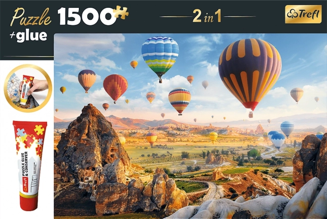 Trefl varázslatos Kappadókia 2 az 1-ben puzzle 1500 darabos