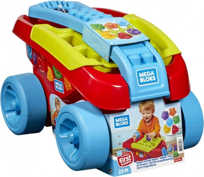 Fisher Price Mega Bloks forma válogató kocsika