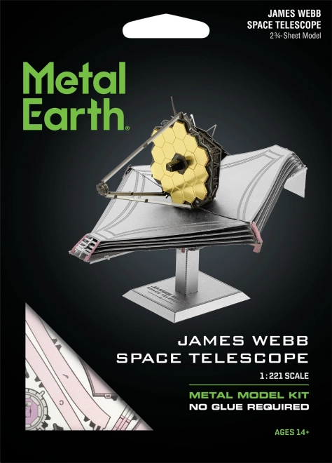 metal earth 3d teleszkóp james web