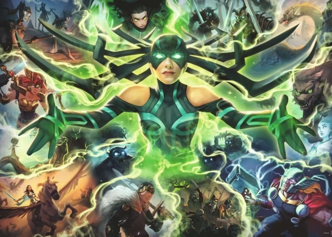 Ravensburger puzzle: Villainous - Hela