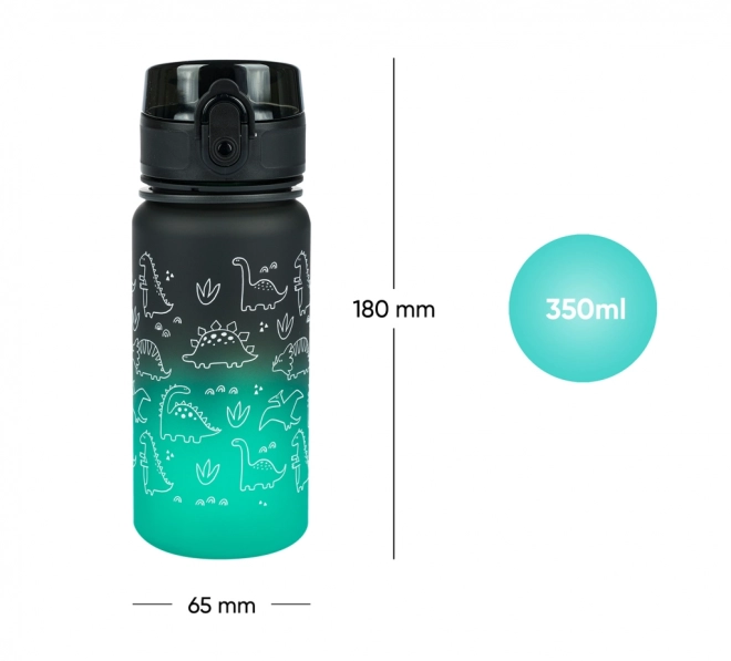 Tritán ivópalack Dino mintával, 350 ml