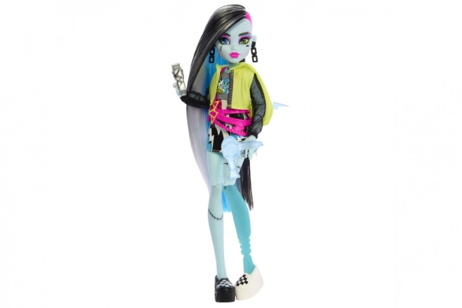 Monster High Skullimate titkok neon baba - Frankie