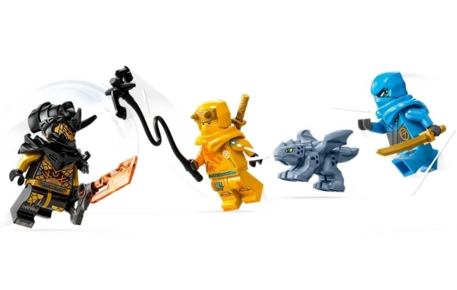 Lego Ninjago Nya és Arin: Harc a kis sárkány hátán