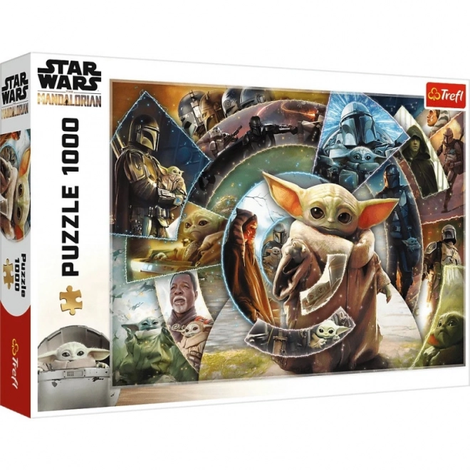 Star Wars puzzle Grogu utazása