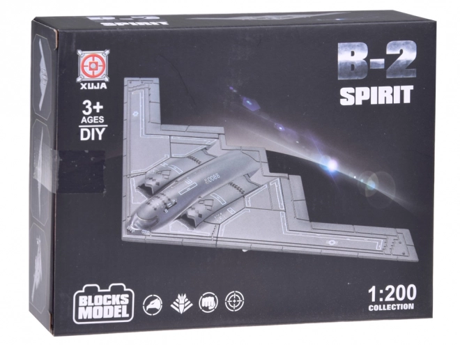 Legendás B-2 Spirit Bombázó Modell 1:200