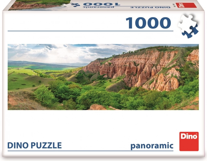 Dino panorámás puzzle Vörös Szikla 1000 darab