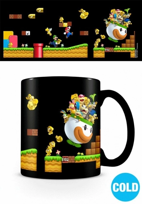 Super Mario változó bögre (Aranyérme rohanás), 315 ml