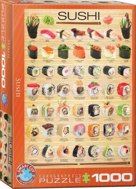 Eurographics sushi puzzle 1000 darab