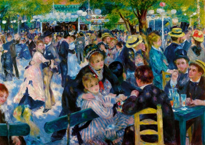 Élvezd Puzzle Auguste Renoir: Tánc a Moulin de la Galette-nél 1000 darabos