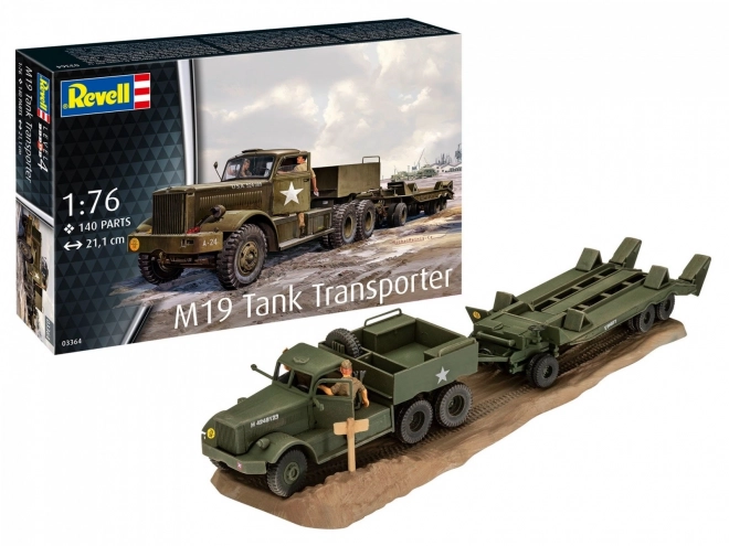 M19 Tank Transporter makett 1/72