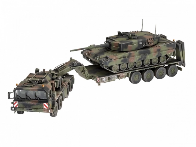 Plastik model SLT 50-3 Elefant és Leopard 2A4