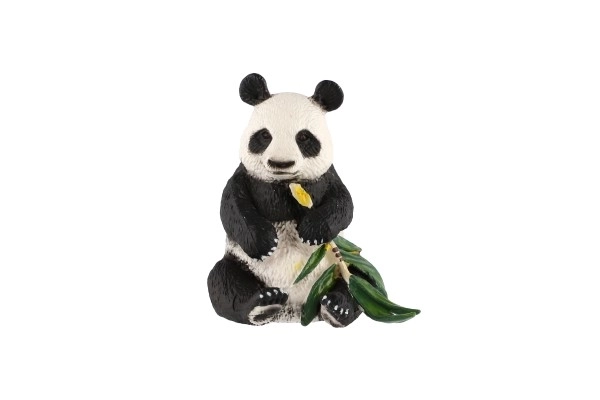 Panda figura műanyag 8cm zooted zacskóban