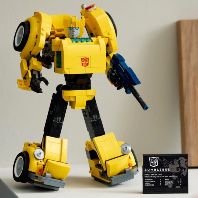 Lego Icons Transformers Bumblebee felnőtt építő készlet