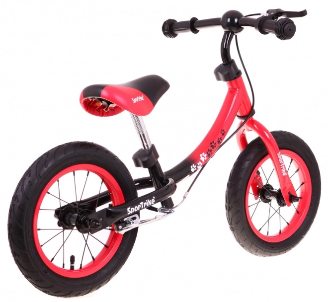 Gyerek Futóbicikli Boomerang SporTrike Piros