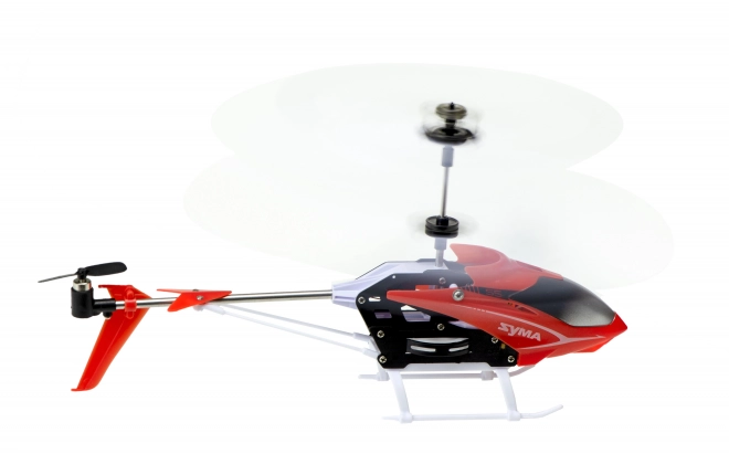 Rc távirányítós helikopter piros