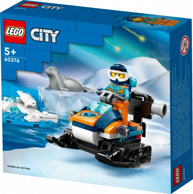 Lego city sarkköri kutatós motorosszán