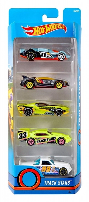 Hot Wheels járművek 5 darabos szett