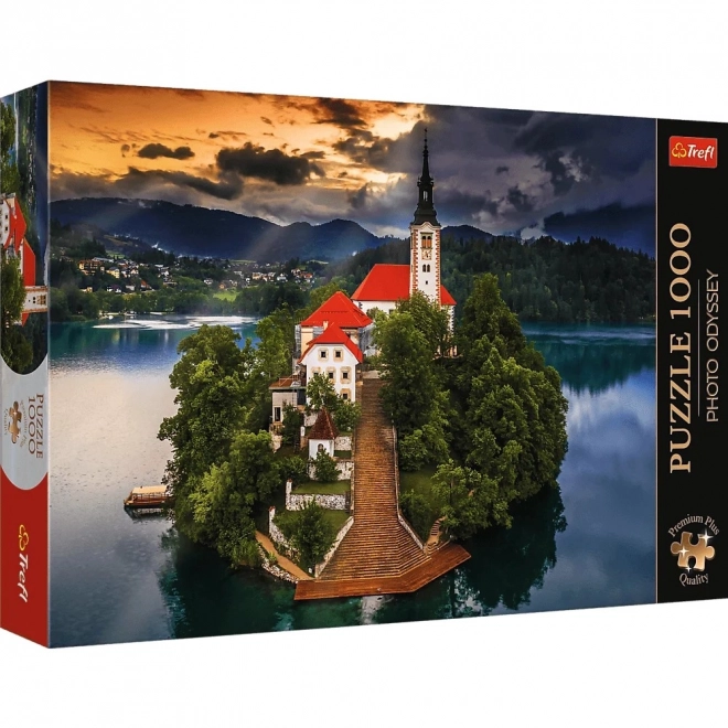 Trefl 1000 darabos puzzle - Photo Odyssey - Bledi tó, Szlovénia