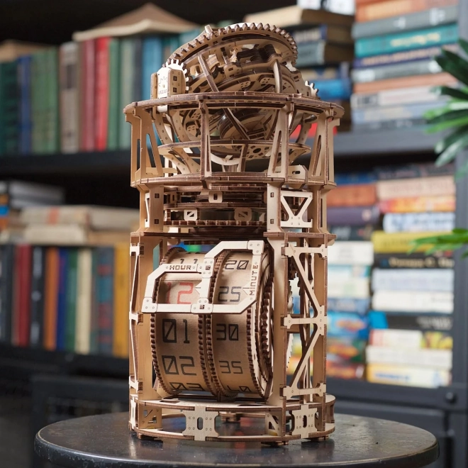 Ugears 3D puzzle sky watcher tourbillon asztali óra