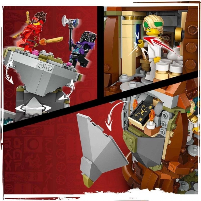 lego ninjago smokkő temploma építőkészlet