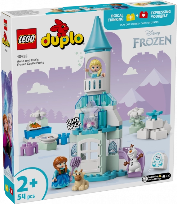 LEGO Duplo Disney Jégvarázs Anna, Elsa és a kastély ünnepe