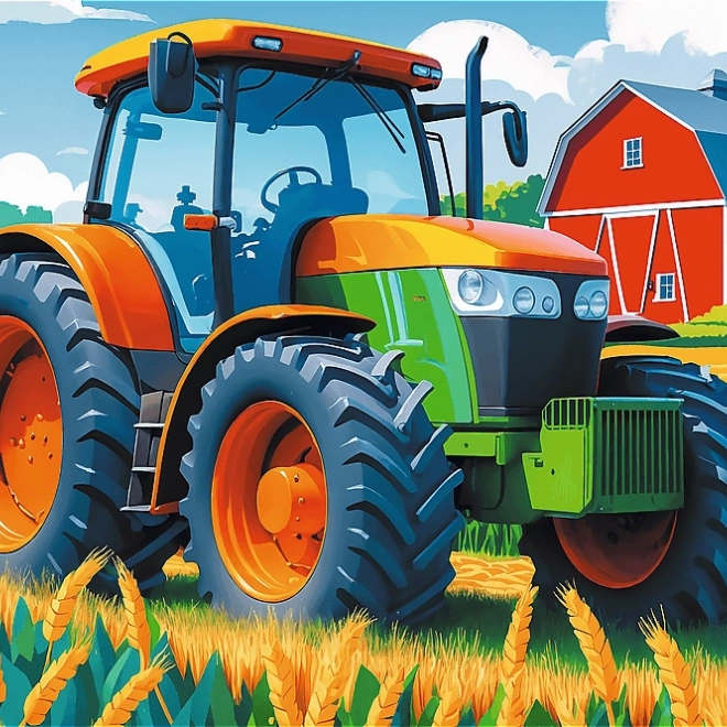 Trefl puzzle Farm Vagont 60 darab