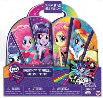 Kreatív táska művészeknek – Equestria Girls Rainbow Sparkle