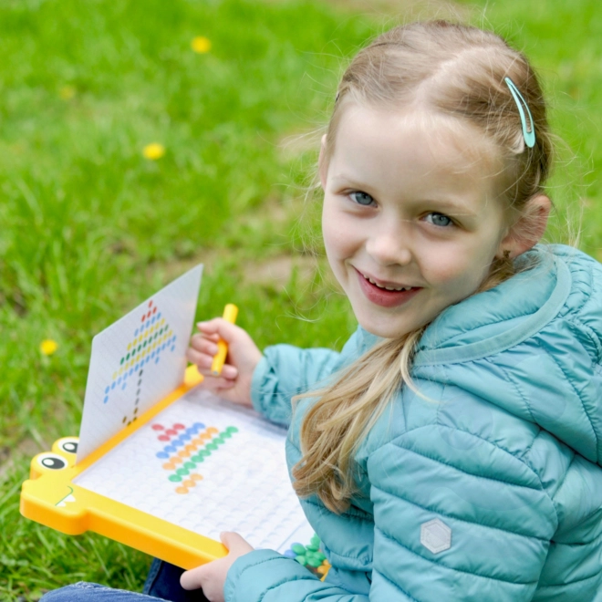 Woopie mágneses tábla gyerekeknek Montessori MagPad dinoszaurusz