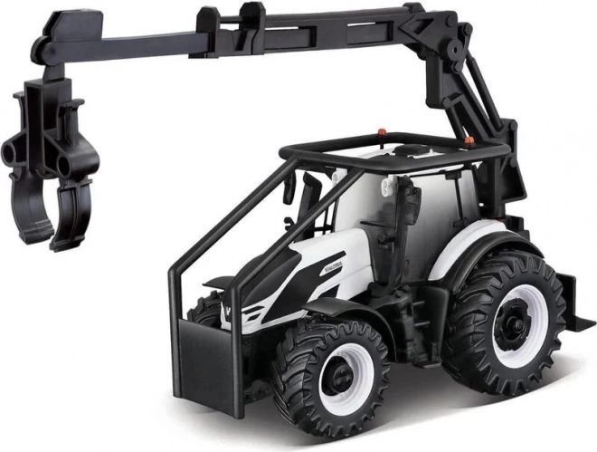Bburago farm traktor Valtra N174 erdészeti traktor