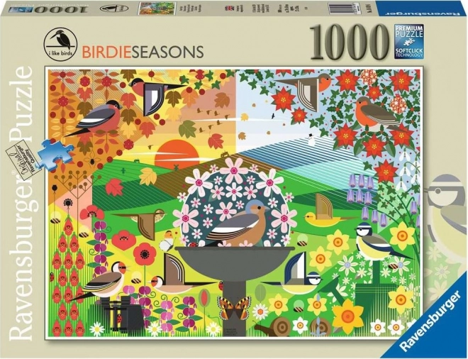 Puzzle – Szeretem a Madarakat, 1000 Darab, RAVENSBURGER