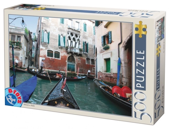 Gondola csatornán 500 darabos puzzle