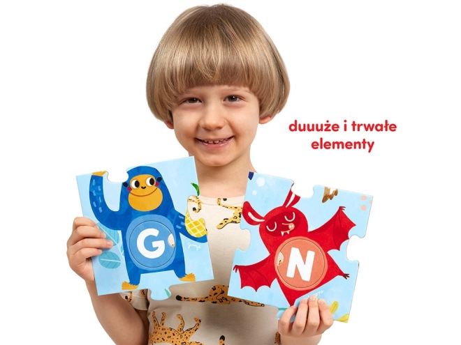 CzuCzu nagy puzzle lyukkal Ábécé
