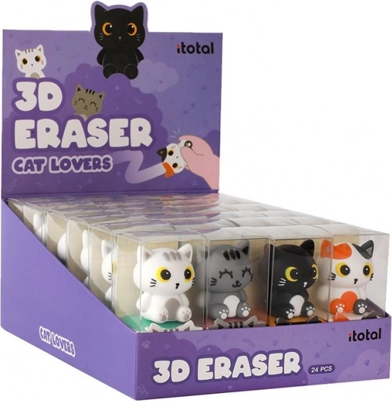 Macska alakú 3D gumiszalag készlet